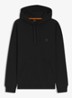 Hoodie van katoenen sweatstof met logopatch - Zwart