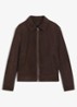 Lerenjack van geitenleer - Dark Brown-209 / Bruin