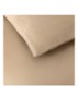Linea dekbedovertrek van satijn 90TC - exclusief kussensloop - Beige