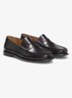 Loafer van leer met logo  - Donkerrood