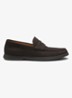 Loafer van suède - Donkerbruin
