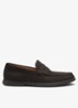 Loafer van suède - Donkerbruin