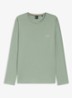 Longsleeve met logo - Lichtgroen