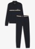 Loungeset met logo en steekzakken - Donkerblauw
