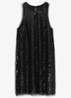 Mini jurk met pailletten - Black-001 / Zwart