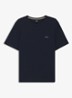 Mix&Match pyjamatop met logoborduring - Donkerblauw