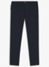 Modern fit pantalon met steekzakken  - Dark Blue-404 / Blauw