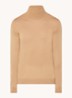 Musso-P fijngebreide coltrui van scheerwol  - Beige