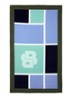 Oscar strandlaken - 100 x 170 cm - Blauw