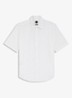 Overhemd met grafische print - White-100 / Wit