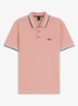 Paddy regular fit polo van piqué katoen met logo - Light/Pastel Pink-686 / Roze