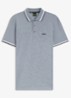 Paddy regular fit polo van piqué katoen met logo - Dark Grey-025 / Grijs