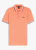 Paddy regular fit polo van piqué katoen met logo - Pink-650 / Roze