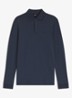 Pado regular fit polo met logo en stretch - Open Blue-479 / Blauw