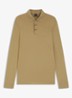 Pado regular fit polo met logo en stretch  - Beige 258