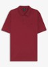 Pallas-polo van katoenpiqué met logostiksel - Medium Red-611