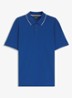 Parlay regular fit polo met logo - Medium Blue-429 / Blauw