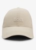 Pet van katoenen twill met ton-sur-ton logostiksel - Light Beige-275 / Beige