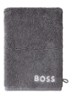 Plain washand - 600 g/m2 - 15 x 21 cm - Donkergrijs