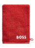 Plain washand - 600 g/m2 - 15 x 21 cm - Rood