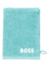 Plain washand - 600 g/m2 - 15 x 21 cm - Groen