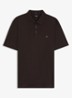 Polo met logo - Donkerbruin