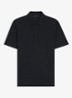 Polo van linnen - Dark Blue-409 / Blauw