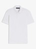 Polo van linnen - White-100 / Wit