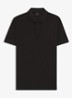 Prime regular fit polo van piqué katoen met logo - Black-001 / Zwart