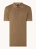 Prime regular fit polo van piqué katoen met logo - Open Green-368 / Groen