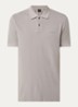 Prime regular fit polo van piqué katoen met logo - Open Grey-063 / Grijs