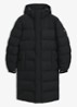 Puffer jas met waterafstotende coating - Zwart