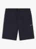 Pyjamashort van een katoenmix met logostiksel - Dark Blue-403 / Blauw