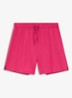 Pyjamashort van stretchkatoen met logokoorden - Medium Pink-661 / Roze