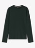 Pyjamatop met structuur en logo - Groen