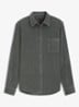 Regular fit overhemd van corduroy - Open Green-377 / Groen