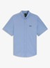 Regular-fit overhemd van kreukbestendige katoenen jersey - Light/Pastel Blue-459 / Blauw