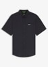 Regular-fit overhemd van kreukbestendige katoenen jersey - Dark Blue-402 / Blauw