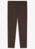 Regular fit pantalon met steekzakken - Dark Brown-209 / Bruin