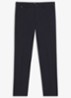 Regular fit pantalon met steekzakken - Donkerblauw