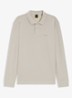 Regular fit polo met logo - Taupe