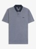Regular fit polo met logo - Open Blue-464