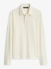 Regular fit polo - Open White-130 / Wit