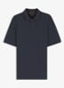 Regular fit polo van katoen - Donkerblauw