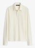 Regular fit polo - Open White-130 / Wit
