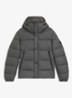 Regular-fit puffer jack van waterafstotend materiaal - Open Grey-062 / grijs