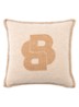 Signature sierkussenhoes in wolblend 45 x 45 cm - Beige