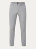 Slim-fit broek van een katoenmix met stretch - Grijs