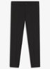 Slim-fit broek van waterafstotend stretchmateriaal - Zwart
