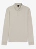 Slim fit polo van katoen - Open Grey / Grijs